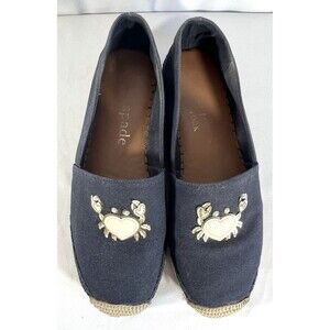 Kate Spade New York Beach Date Canvas Slip Ons Sz 10B